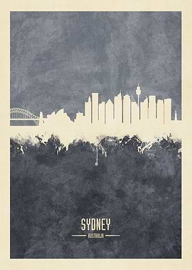 Sydney Australia Skyline