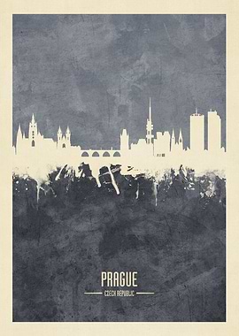 Prague Skyline