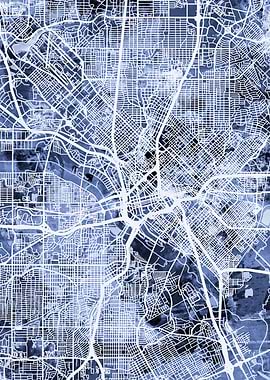 Dallas Texas Map
