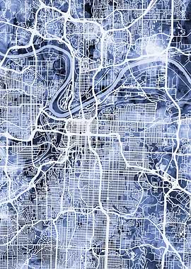 Kansas City Missouri Map