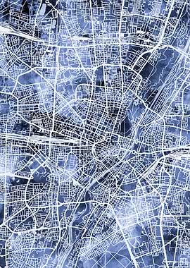 Munich Germany Map