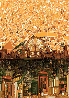 london city abstract 4