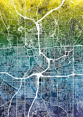 Atlanta Georgia Map