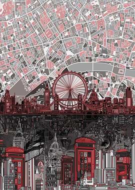 london city abstract 3