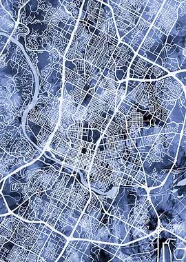 Austin Texas Map