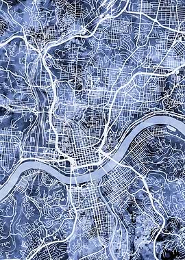 Cincinnati Ohio Map