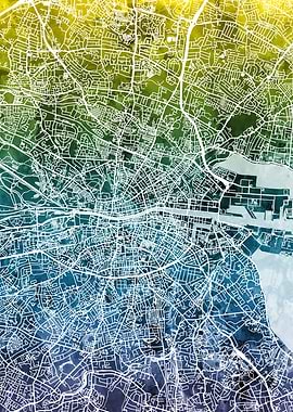 Dublin Ireland Map