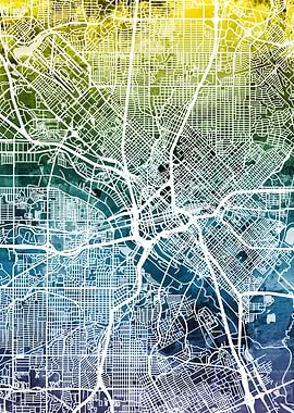 Dallas Texas Map