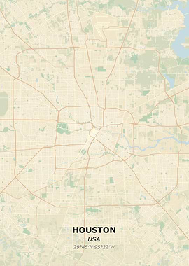 HOUSTON city map