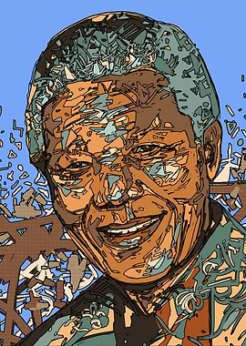 nelson mandela portrait