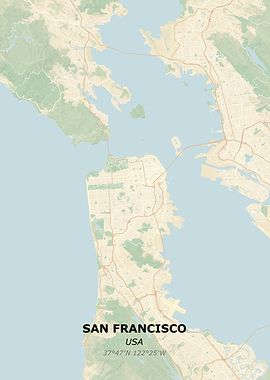 SAN FRANCISCO city map