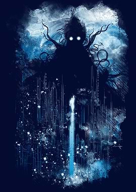 cthulu vs little hero