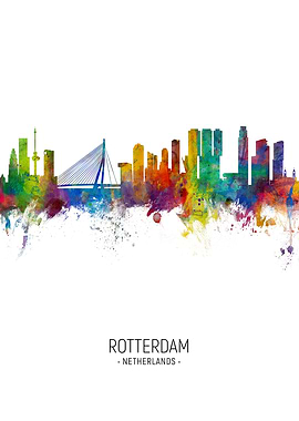 Rotterdam Skyline