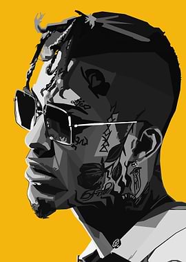 Lil Skies Wpap Pop Art