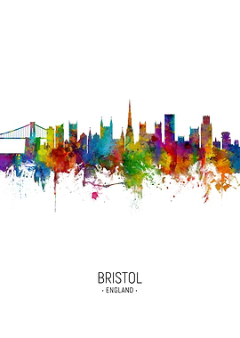 Bristol England Skyline