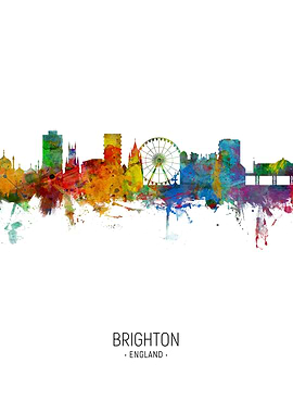 Brighton England Skyline