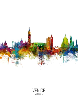 Venice Italy Skyline