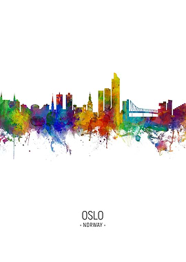 Oslo Norway Skyline