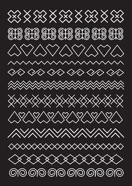 Black pattern