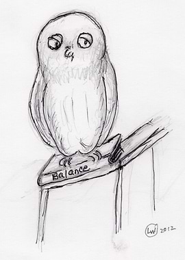 Balancing Owl