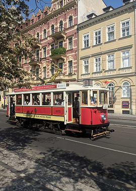 Old Prague Tram