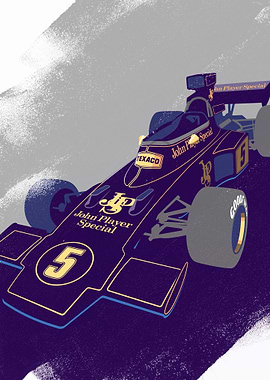 Lotus 72 F1 Car