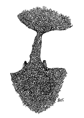 The love round the tree