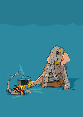 elephant camping