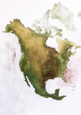 North America map