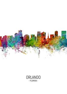 Orlando Florida Skyline