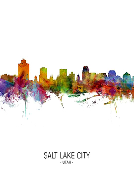 Salt Lake City Skyline