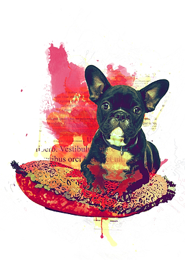 SISLEY ARTPUGDISPLATE