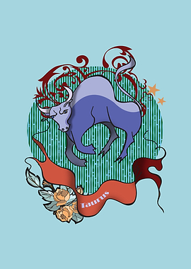Taurus zodiac in tattoo