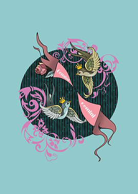 Gemini zodiac in tattoo