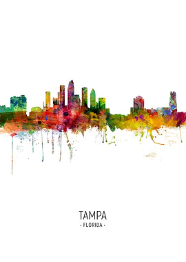 Tampa Florida Skyline