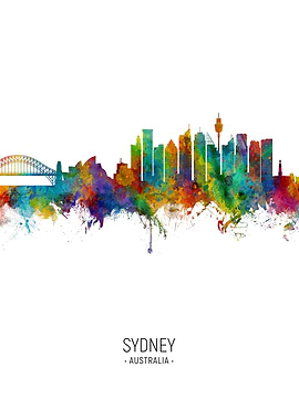 Sydney Australia Skyline