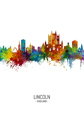 Lincoln England Skyline