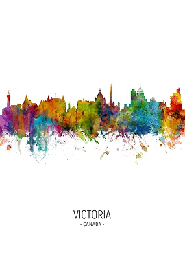 Victoria Canada Skyline