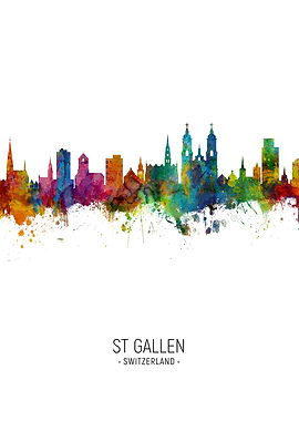 St Gallen Skyline