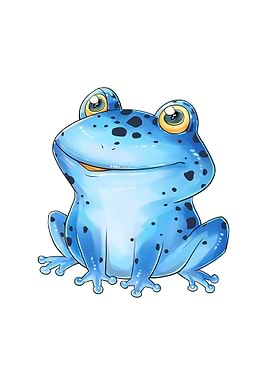 Blue Dart Frog