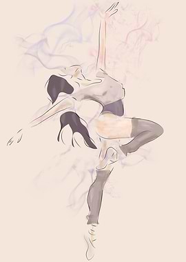 Ballerina Modern Ballet