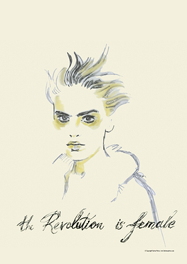 The Revolution is female 3