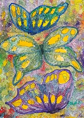 Color Meadow Butterflies