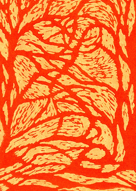 Tree Sleeping Red Angel