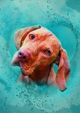 Vizsla Hungarian pointer