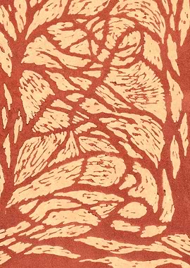 Tree Sleeping Brown Angel