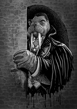 Walrus Vampie of the Sea