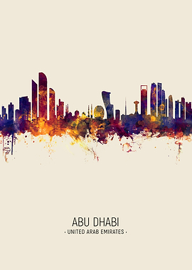 Abu Dhabi Skyline