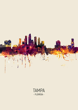Tampa Florida Skyline