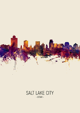 Salt Lake City Skyline